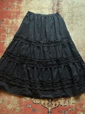 Vintage Y2K 100% Cotton Maxi Skirt